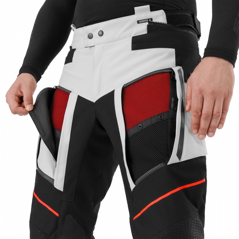 Spodnie motocyklowe Shima Hero 3.0 szaro-niebieskie