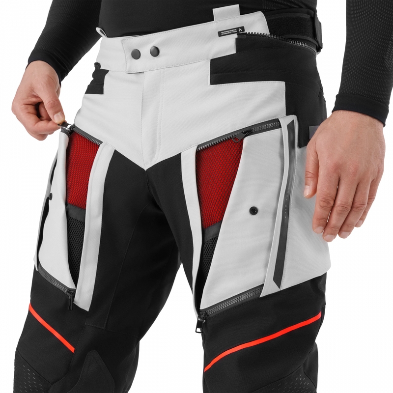 Spodnie motocyklowe Shima Hero 3.0 szaro-niebieskie