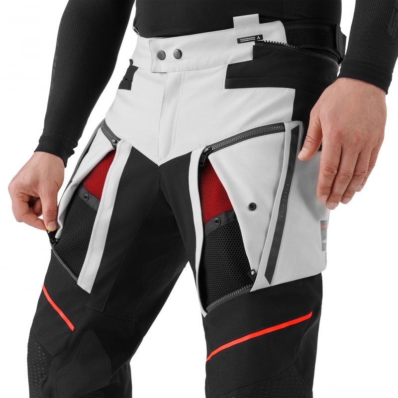 Spodnie motocyklowe Shima Hero 3.0 szaro-niebieskie