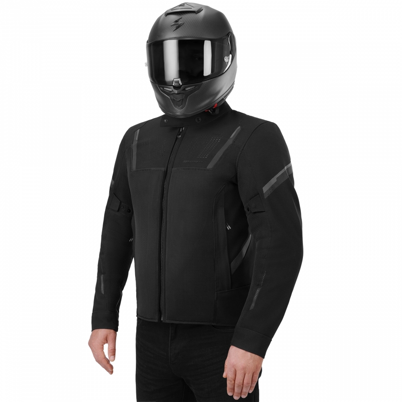 Kurtka motocyklowa Shima Rush 3.0 Air czarna