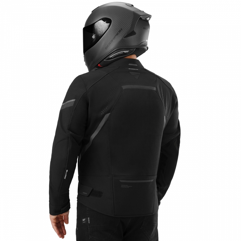 Kurtka motocyklowa Shima Rush 3.0 Air czarna