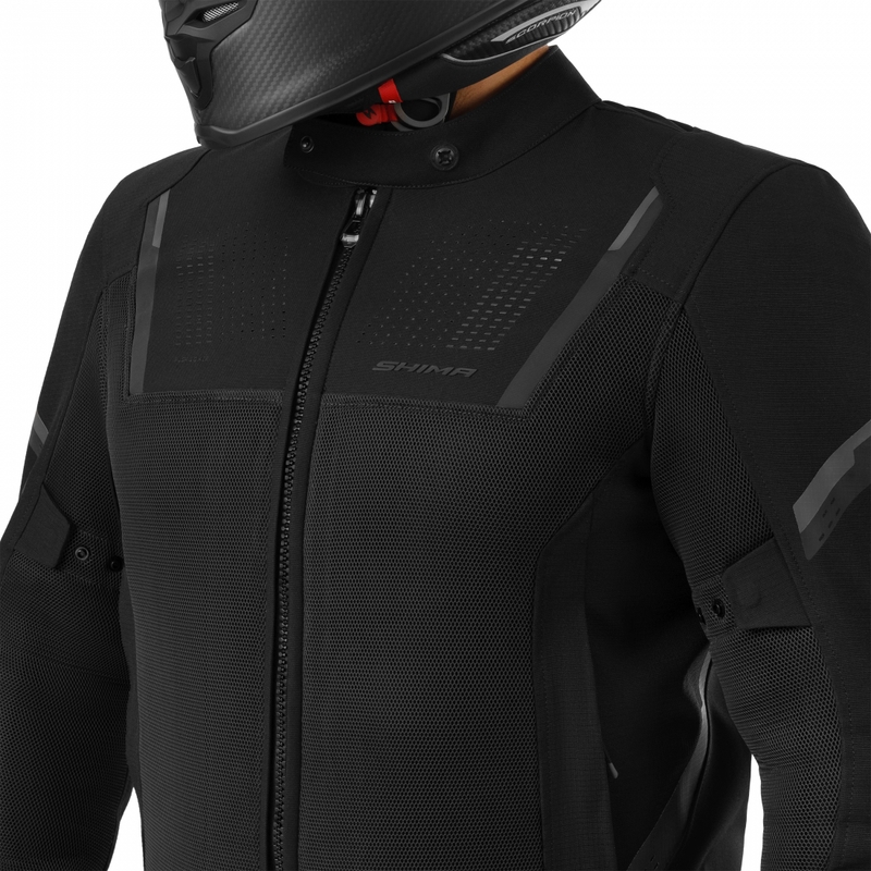 Kurtka motocyklowa Shima Rush 3.0 Air czarna