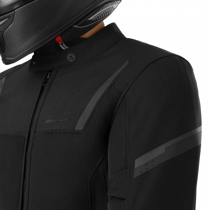 Kurtka motocyklowa Shima Rush 3.0 Air czarna