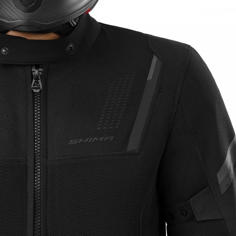 Kurtka motocyklowa Shima Rush 3.0 Air czarna