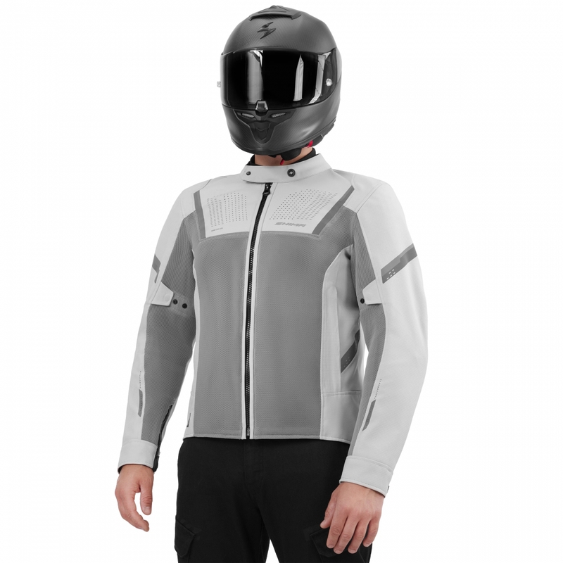 Kurtka motocyklowa Shima Rush 3.0 Air szara