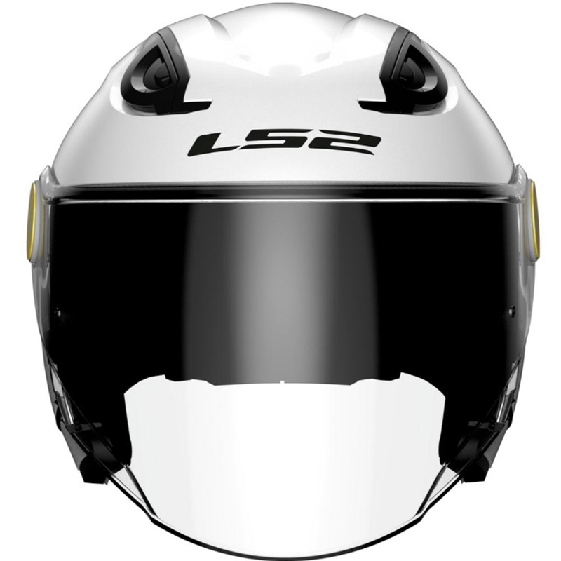 Kask motocyklowy otwarty dziecięcy LS2 OF622 Funny II Solid biały