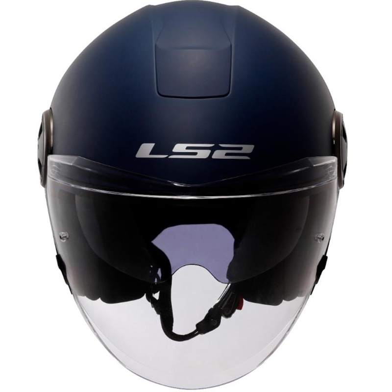 Kask motocyklowy otwarty LS2 OF620 Classy Solid matowy ciemnoniebieski