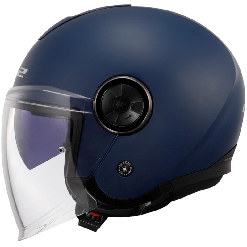 Kask motocyklowy otwarty LS2 OF620 Classy Solid matowy ciemnoniebieski