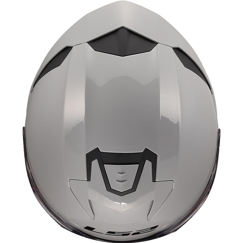 Kask motocyklowy otwarty LS2 OF618 Verso II Solid nardo grey