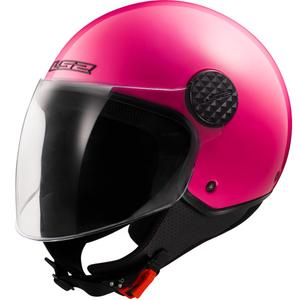 Kask motocyklowy otwarty LS2 OF558 Sphere Lux II Solid fluo pink