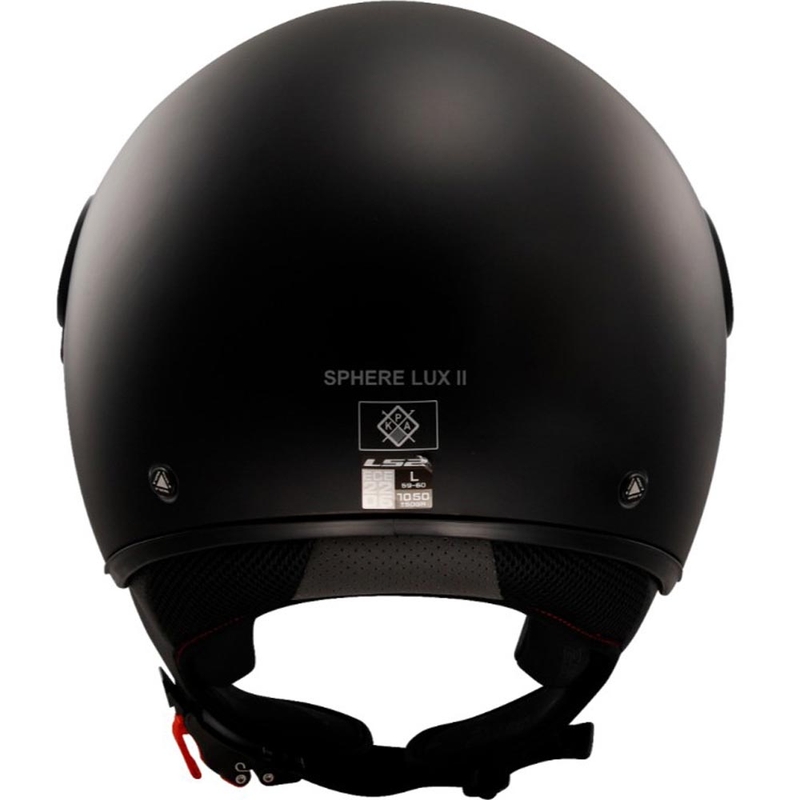 Kask motocyklowy otwarty LS2 OF558 Sphere Lux II Solid matowy czarny