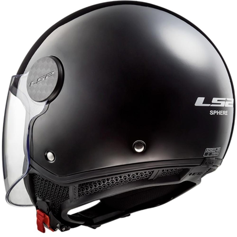 Kask motocyklowy otwarty LS2 OF558 Sphere II Solid matowy czarny