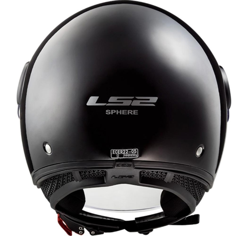 Kask motocyklowy otwarty LS2 OF558 Sphere II Solid matowy czarny