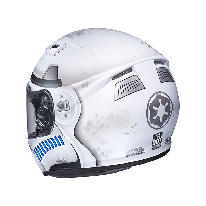 Integralny kask motocyklowy HJC CS-15 Stormtrooper Star Wars MC10SF wyprzedaż