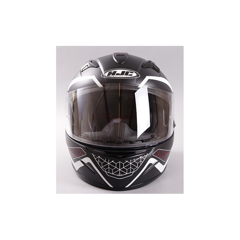 Integralny kask motocyklowy HJC TR-1 Tholos MC1SF czarno-czerwony wyprzedaż