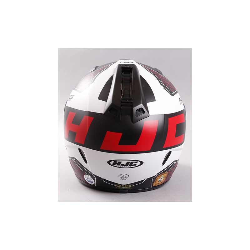 Integralny kask motocyklowy HJC TR-1 Tholos MC1SF czarno-czerwony wyprzedaż
