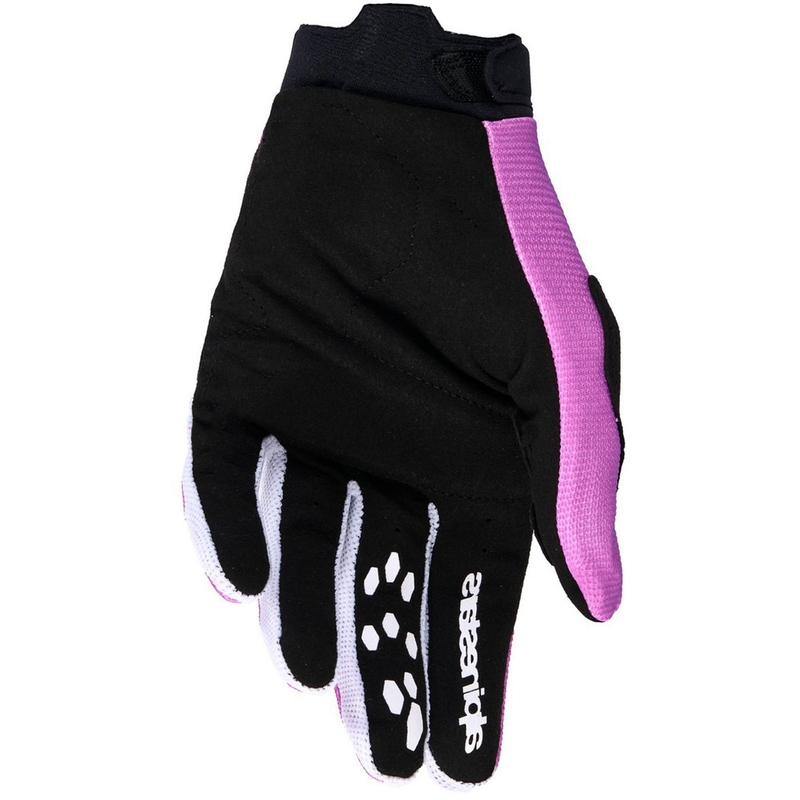 Rękawiczki motocrossowe damskie Alpinestars Stella Full Bore V2 w kolorze fioletowo-biało-czarnym