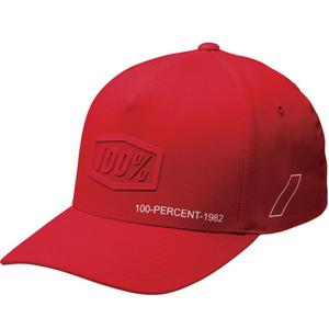 Czapka dziecięca 100% Shadow Snapback czerwona