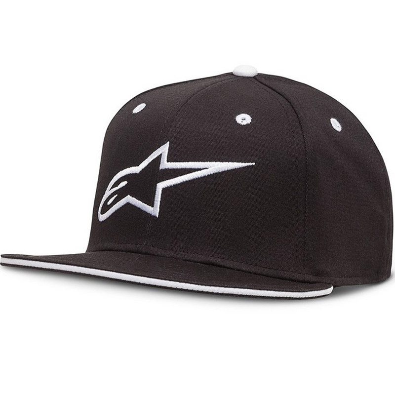 Czapka z daszkiem Alpinestars Ageless Flatbill czarno-biała