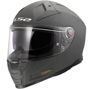 Kask motocyklowy integralny LS2 FF811 Vector II Solid Concrete Grey