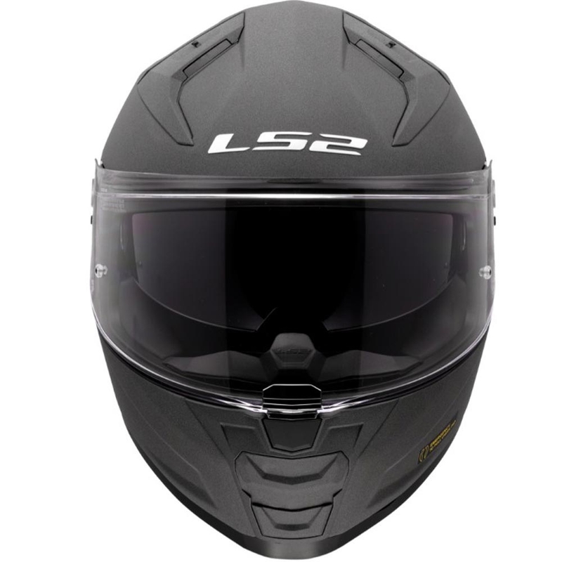 Kask motocyklowy integralny LS2 FF811 Vector II Solid Concrete Grey