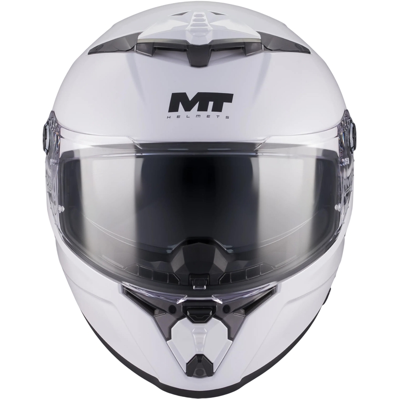 Kask motocyklowy integralny MT Thunder 4 R Pure A0 biały