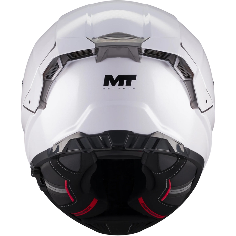 Kask motocyklowy integralny MT Thunder 4 R Pure A0 biały