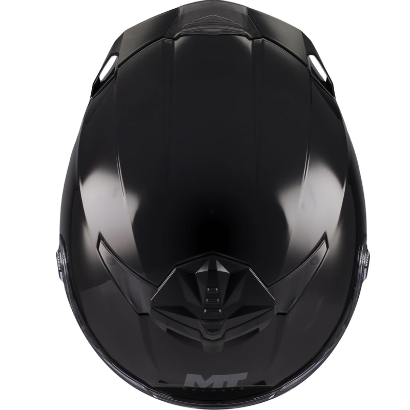 Kask motocyklowy integralny MT Thunder 4 R Pure A1 czarny