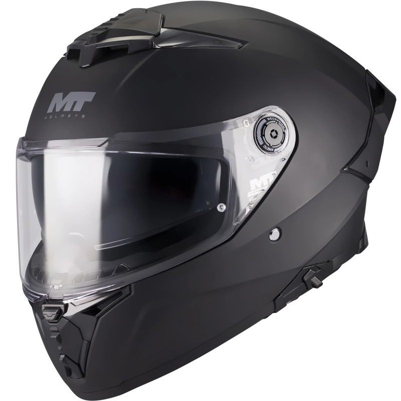 Kask motocyklowy integralny MT Thunder 4 R Pure A1 matowy czarny