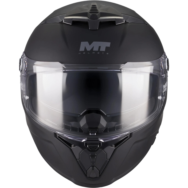 Kask motocyklowy integralny MT Thunder 4 R Pure A1 matowy czarny