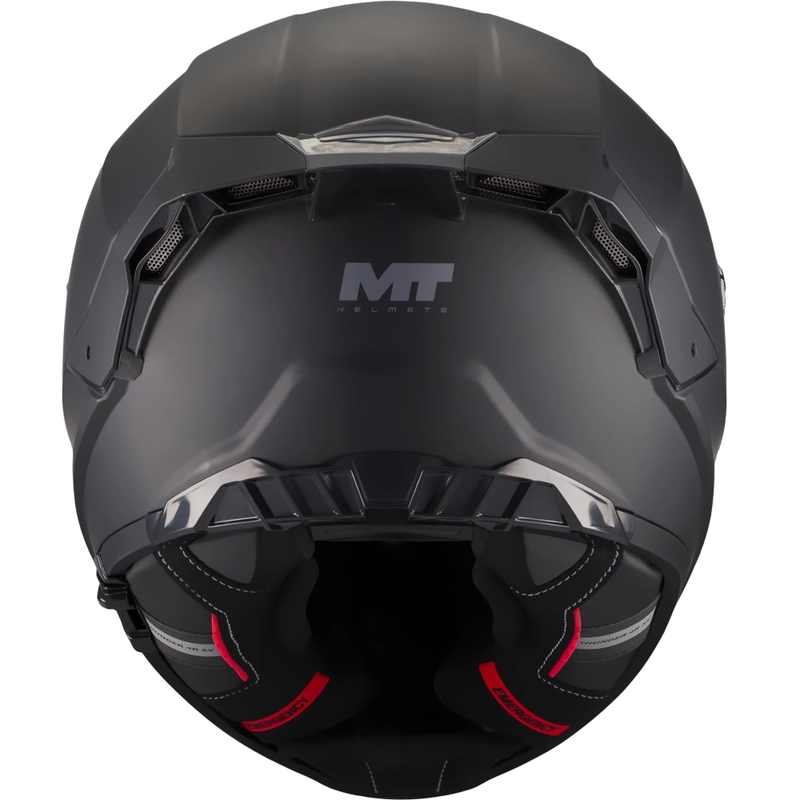 Kask motocyklowy integralny MT Thunder 4 R Pure A1 matowy czarny