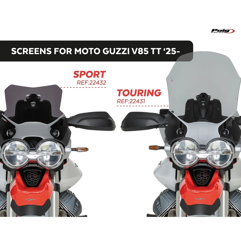 Windscreen PUIG TOURING smoke