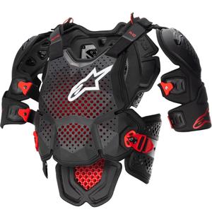 Ochraniacz ciała Alpinestars A-10 2 czarno-antracytowo-czerwony