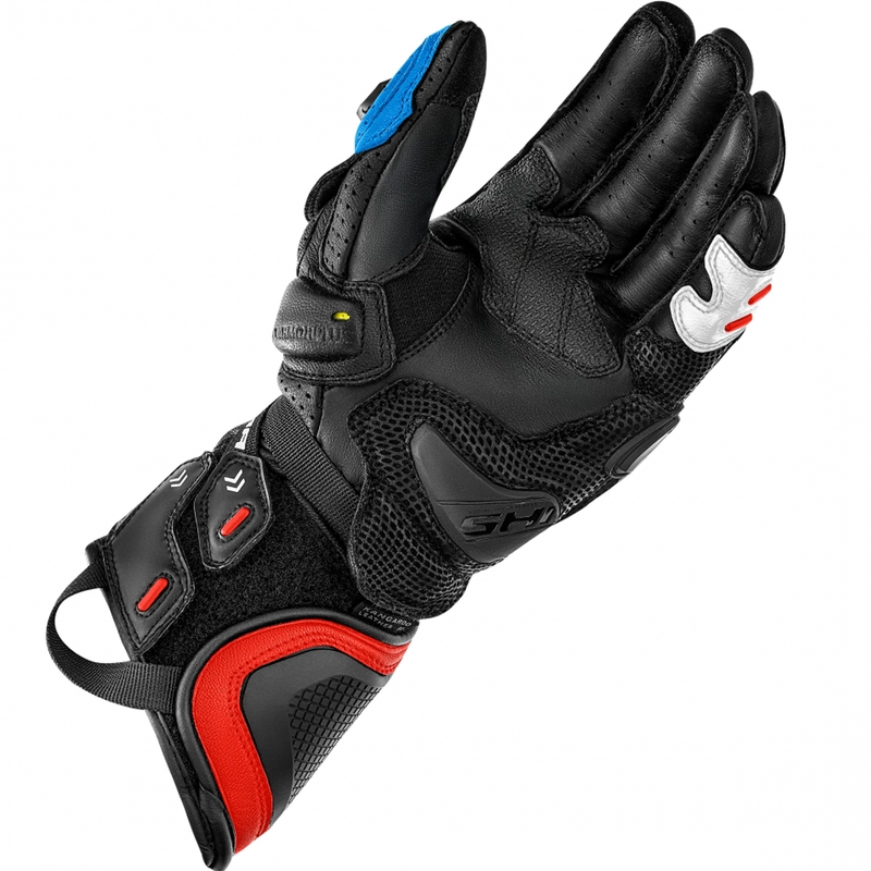 Rękawice motocyklowe Shima RS-3 niebieskie
