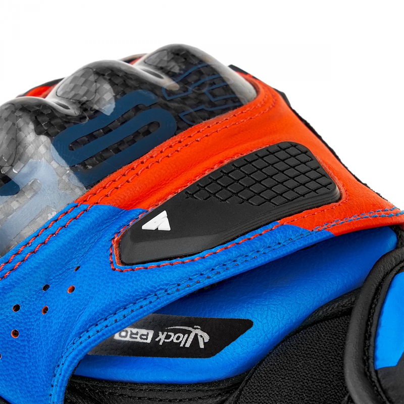 Rękawice motocyklowe Shima RS-3 niebieskie