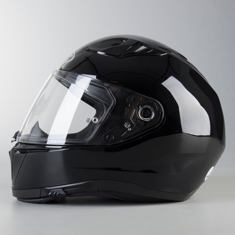 Integralny kask motocyklowy HJC i70 czarny połysk wyprzedaż