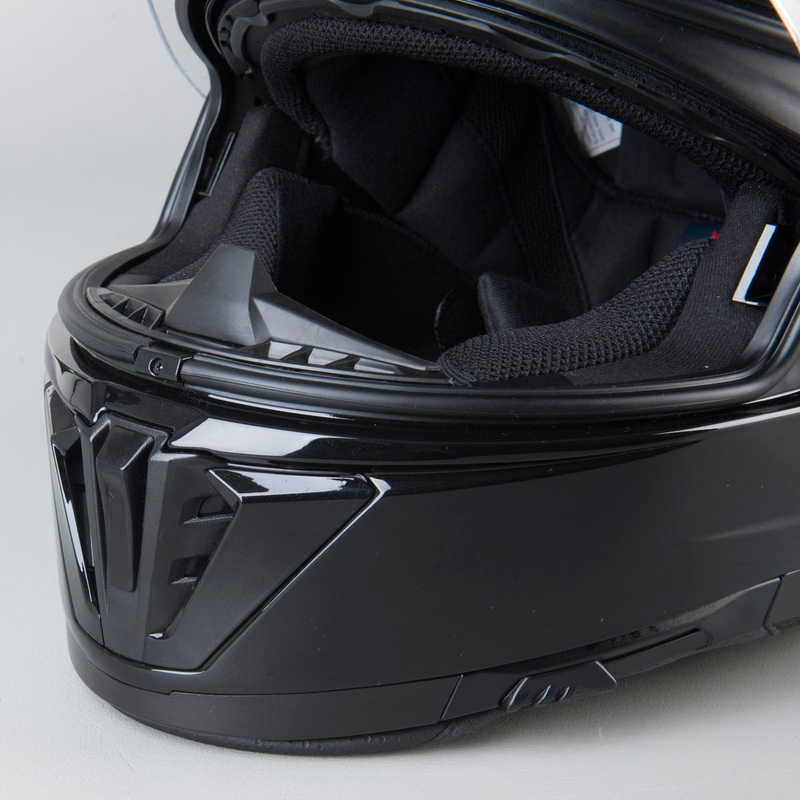 Integralny kask motocyklowy HJC i70 czarny połysk wyprzedaż