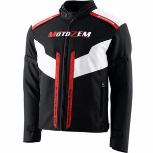 Kurtka motocyklowa Motozem Team 2 czarno-biała