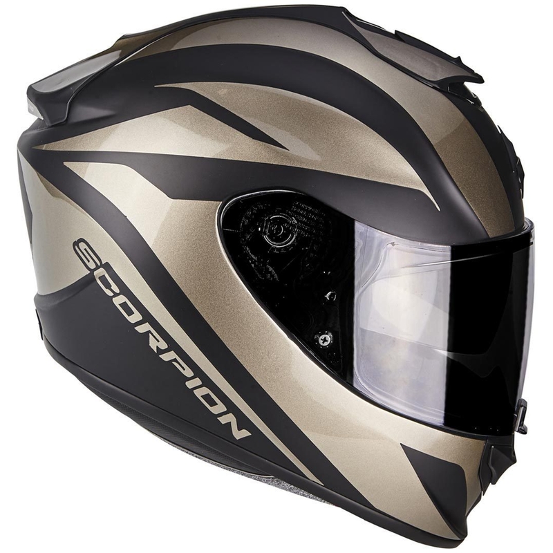 Integralny kask motocyklowy Scorpion Exo-1400 Air Freeway II tytanowy wyprzedaż