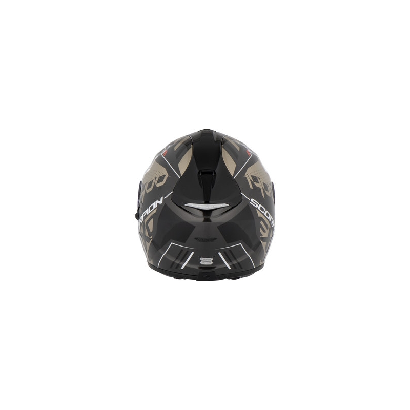 Integralny kask motocyklowy Scorpion Exo-1400 Air Trika czarno-złoty wyprzedaż