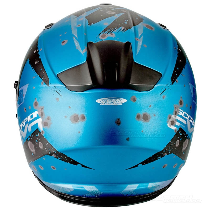 Kask integralny Scorpion EXO-510 Air Marcus niebieski matowy-czarny