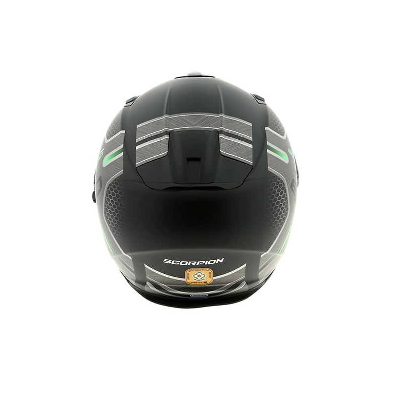Integralny kask motocyklowy Scorpion EXO-510 Air Route czarny matowy-zielony