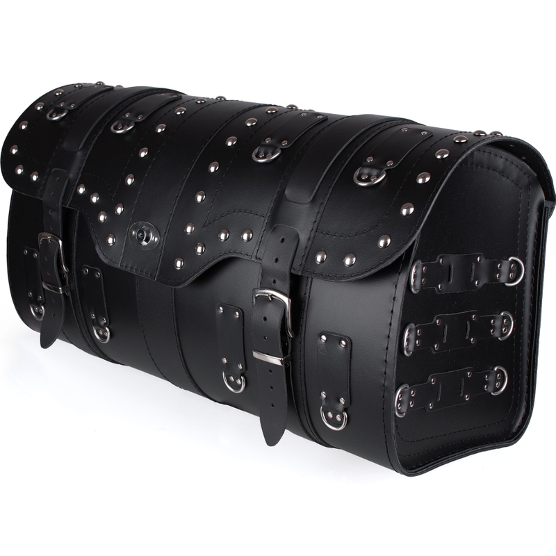 Moto kufer skórzany Chopper RSA-16B ze zamkiem