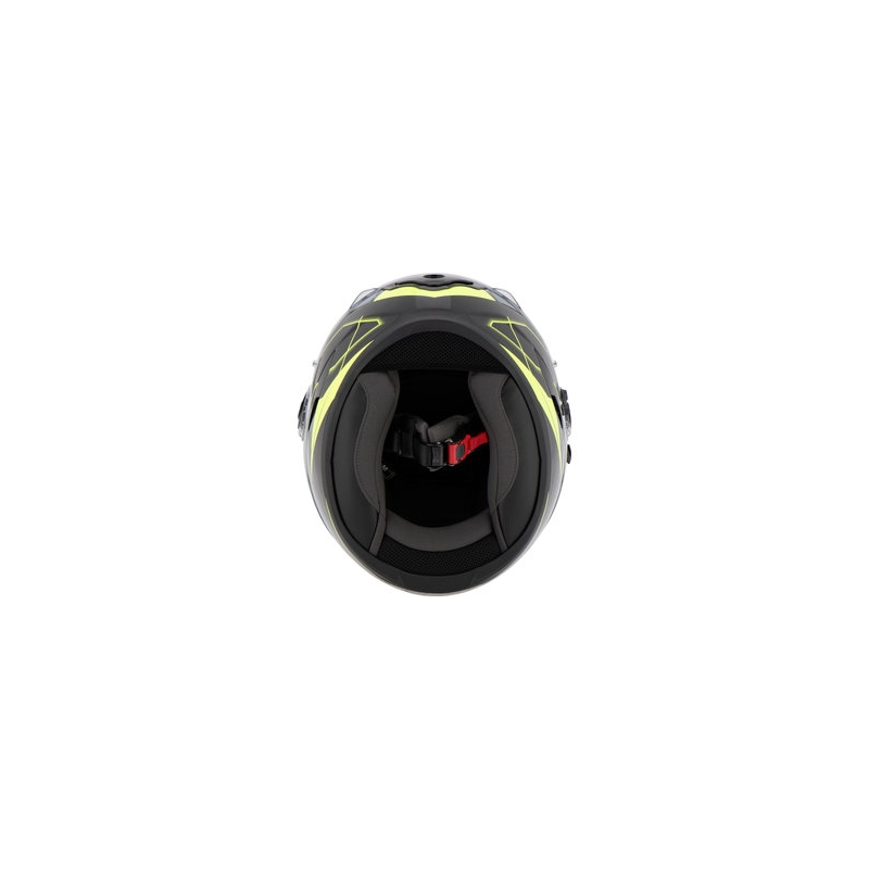 Integralny kask motocyklowy Scorpion EXO-490 Nova czarno-fluo żółty
