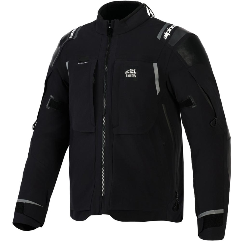 Kurtka motocyklowa Alpinestars Andes PRO Drystar XF czarno-ciemnoszara