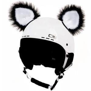 Uszy na kask Kot czarne