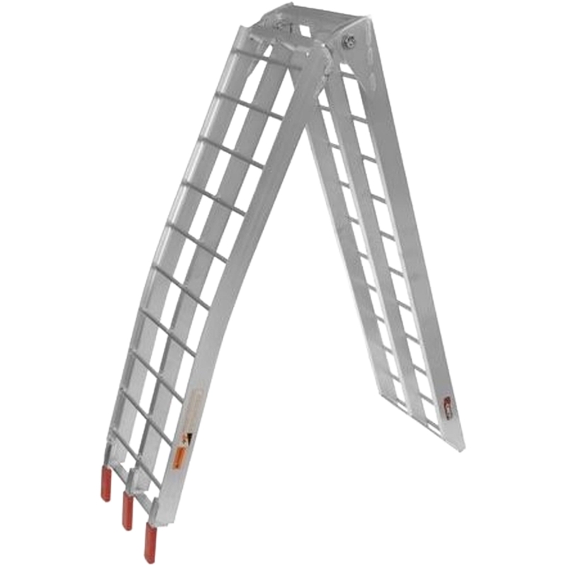 Składana szeroka rampa MX Q-TECH aluminiowa