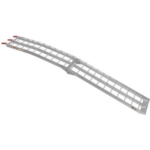 Składana szeroka rampa MX Q-TECH aluminiowa