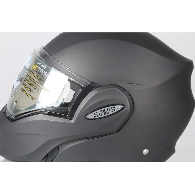 Kask z podnoszoną szczęką Scorpion EXO-TECH antracytowy wyprzedaż