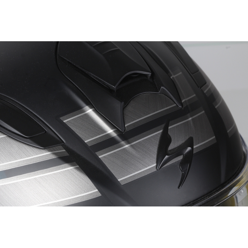 Integralny kask motocyklowy Scorpion EXO-510 Air Route czarny matowy-niebieski